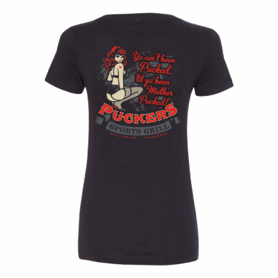 Mother Pucked V-Neck