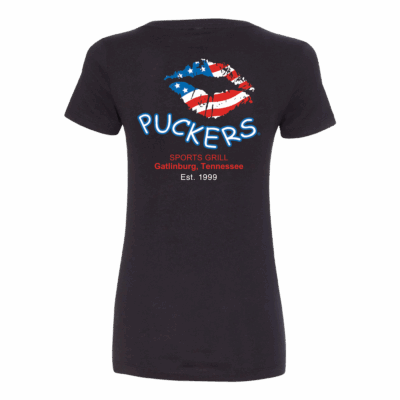 Puckers USA V-Neck