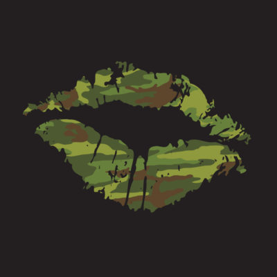 Green V-Neck (Camo)